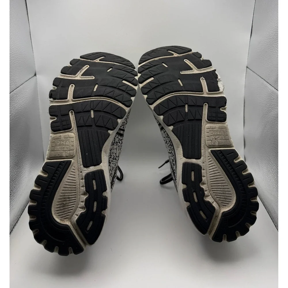 Brooks Adrenaline GTS 20 Running Shoes Mens 11 Grey Black Good 1103071D156